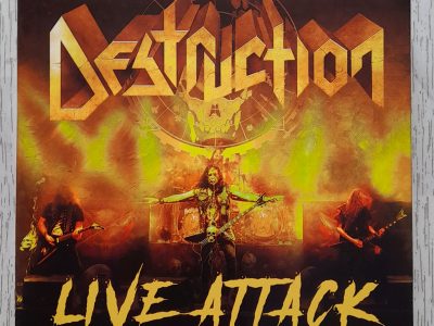 CD+BLURAY Destruction: Live attack (2021)