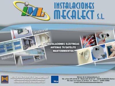 instalaciones eléctricas MECALECT
