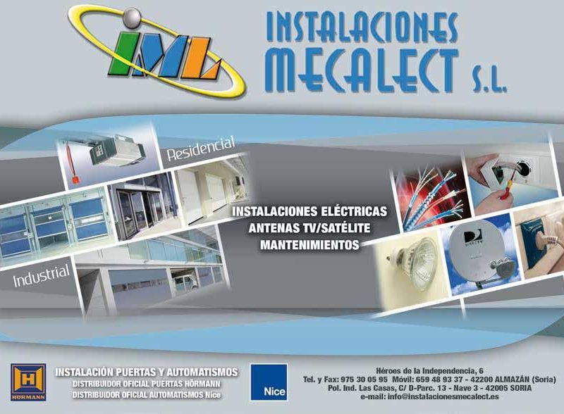 instalaciones eléctricas MECALECT