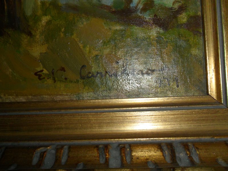 Vendo cuadro al óleo de Enrique García Carrilero